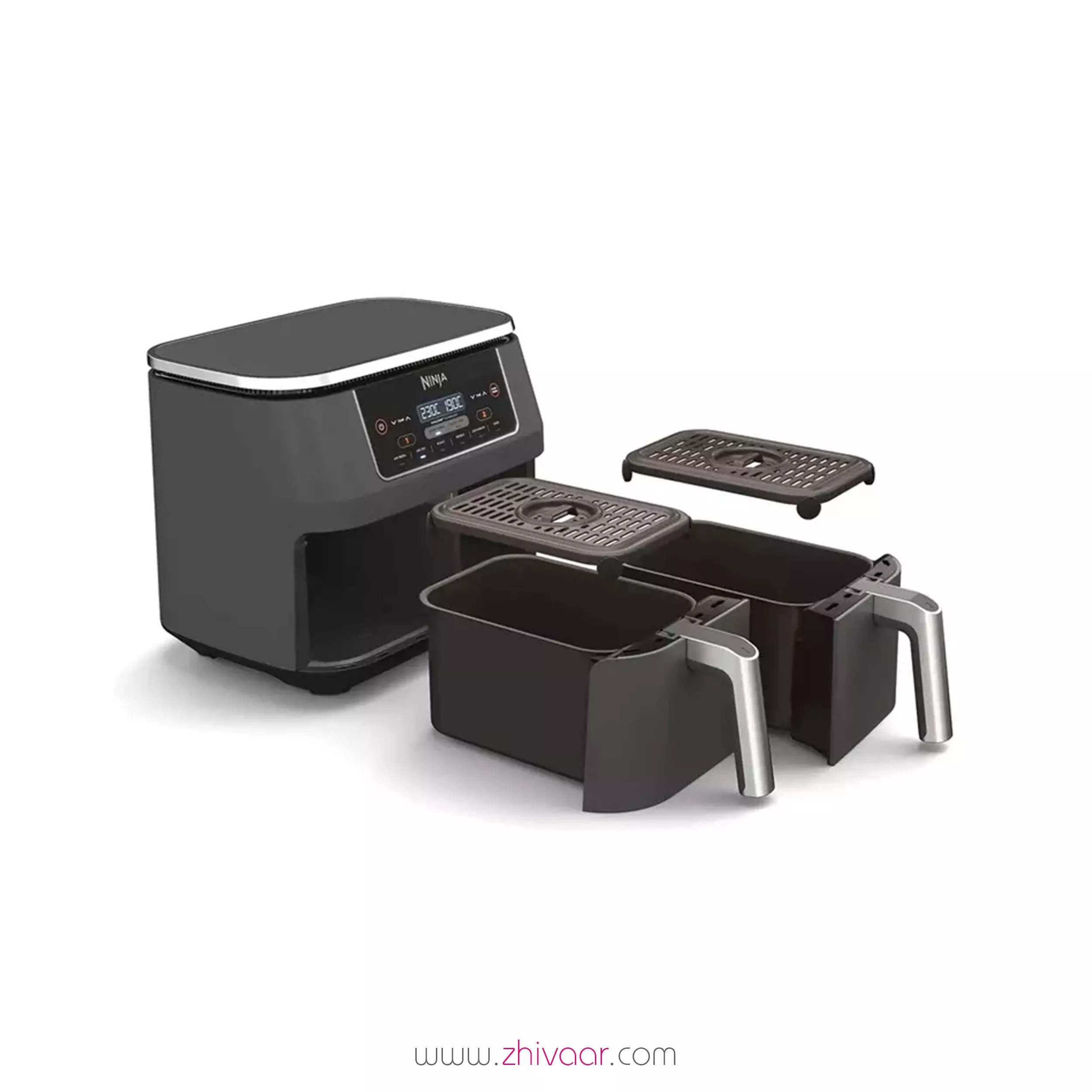 خرید سرخ کن نينجا مدل AF300SM رنگ مشکي - قیمت سرخ کن نينجا مدل AF300SM رنگ مشکي